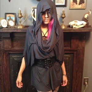 L/XL Sophireaptress oversized unisex top/tunic